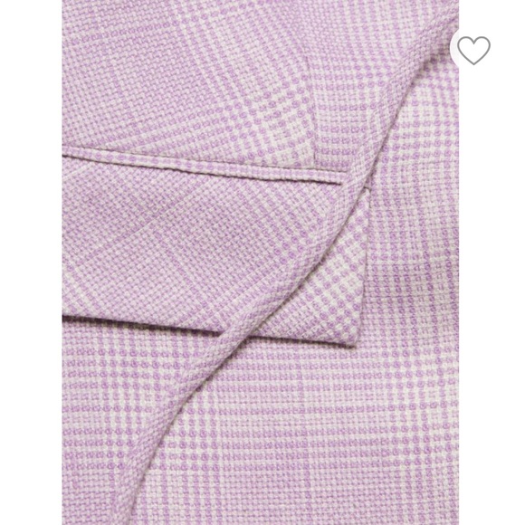 Veronica Beard Purple Linen Blend Vest - The Geraldine Linen Vest Size 8 - Picture 6 of 10